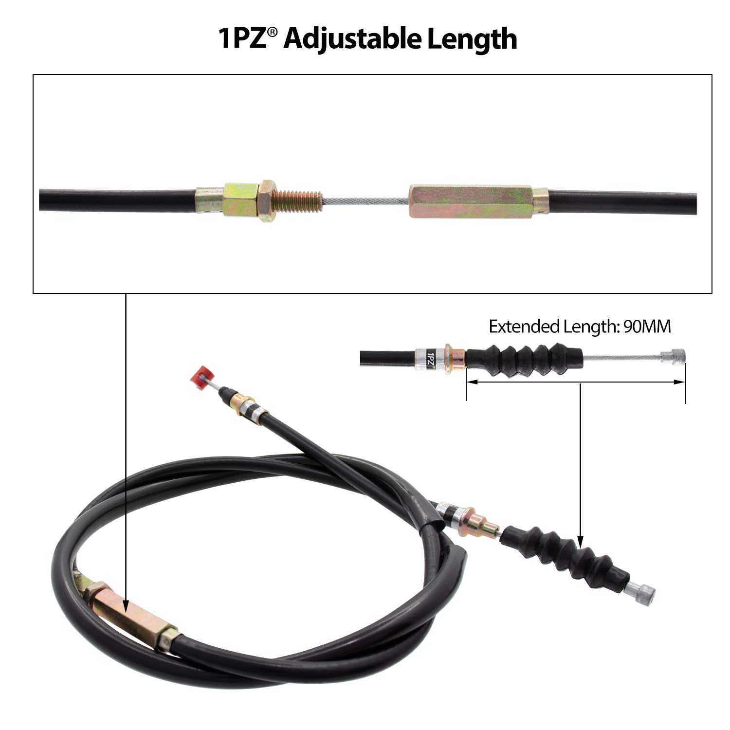 Cilindro Husqvarna Cr 125 Cavo Leva Frizione Blu Per Moto Cross SSR Thumpstar, CRF50, Lifan 110cc 125cc, Pit Dirt Bike - Ricambio Universale Moto Cross 250 Cc - Foto 4