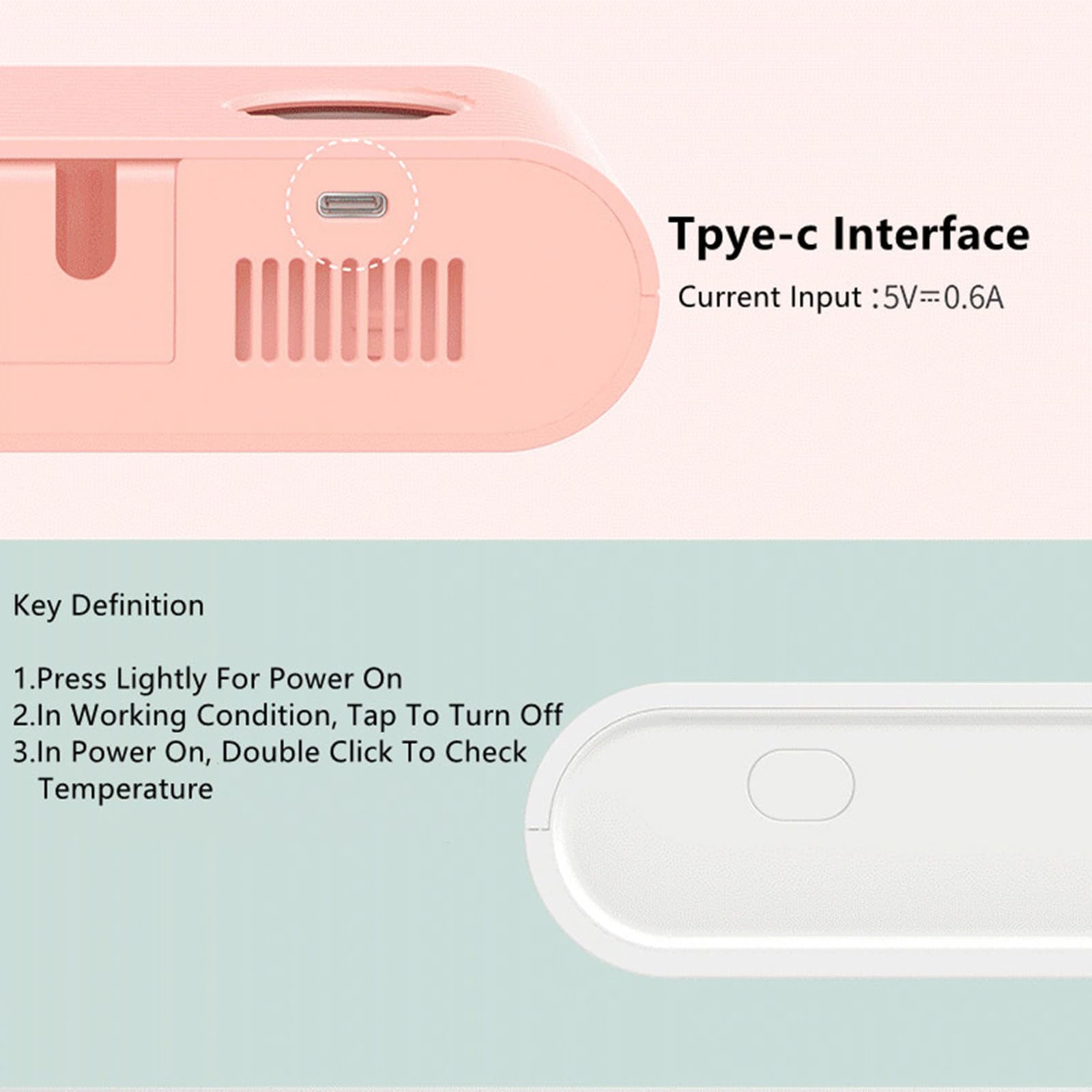 Esterilizador de secado de cepillos de dientes inteligente Esterilización ultravioleta Succión de baño Montado en la pared Estante para cepillos de dientes sin perforaciones,White-A