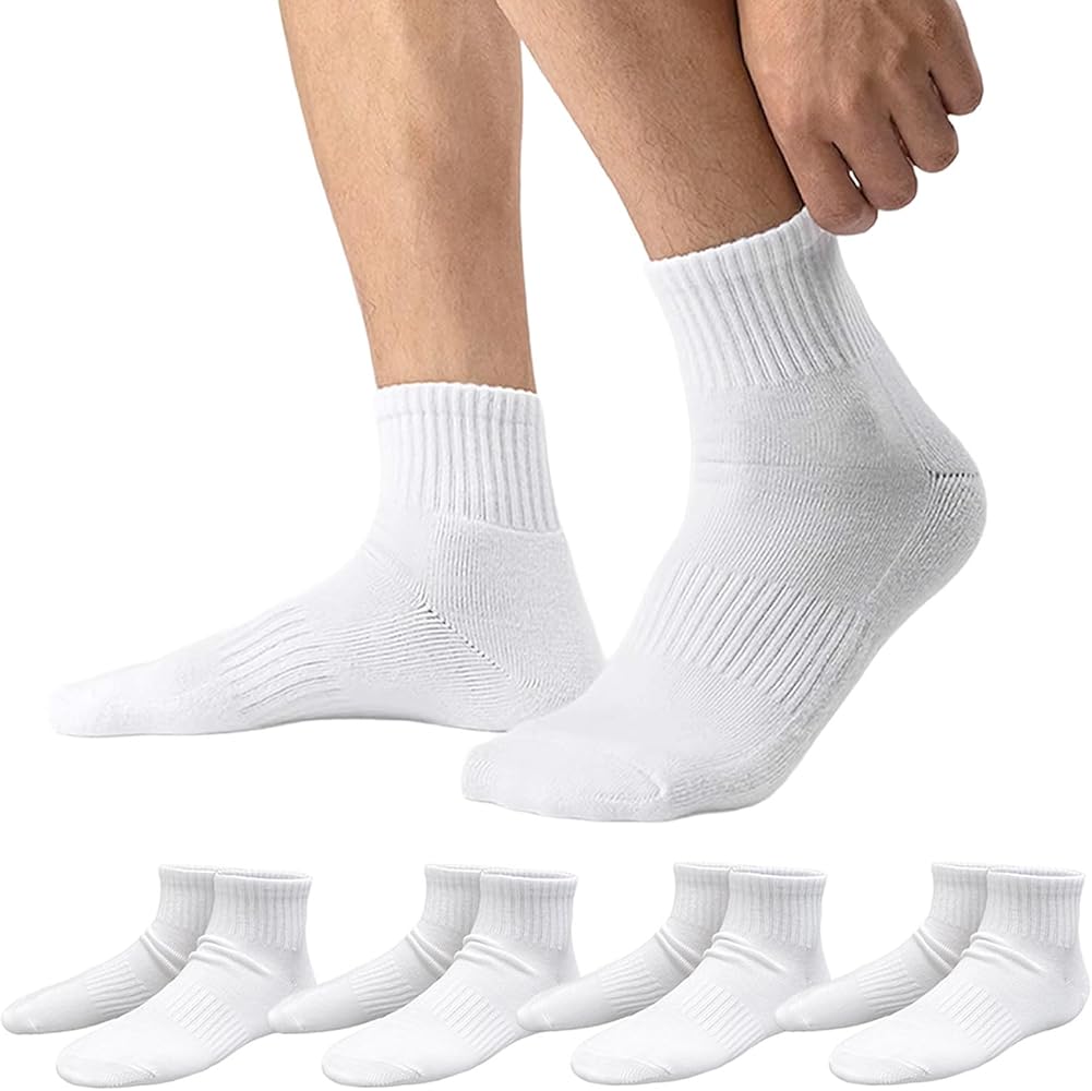 Amazon.co.jp: [PUICK] 4足組 靴下 メンズ レディース 23-25cm 25-27cm