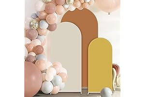 vitalcozy Wedding Arch Covers, Your Ceremony's Glamorous Gateway