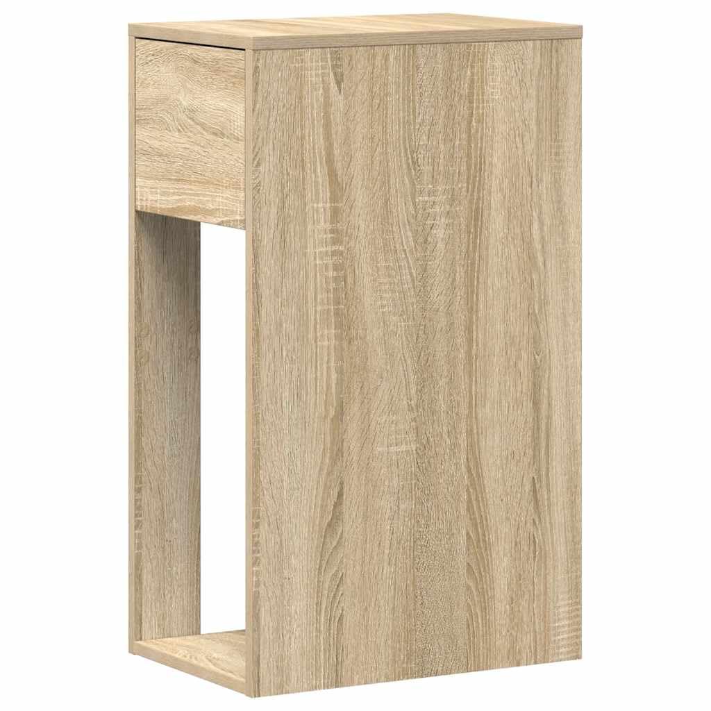 Armadietto da scrivania per PC con vano portaoggetti e cassetto per PC Case – Armadio per accessori e cavi – Archivio per ufficio casa Organizzazione in legno