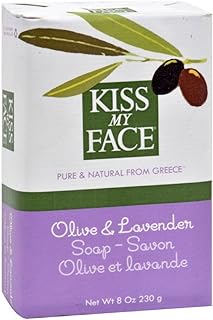 Kiss My Face Jabón en barra de aceite de oliv...