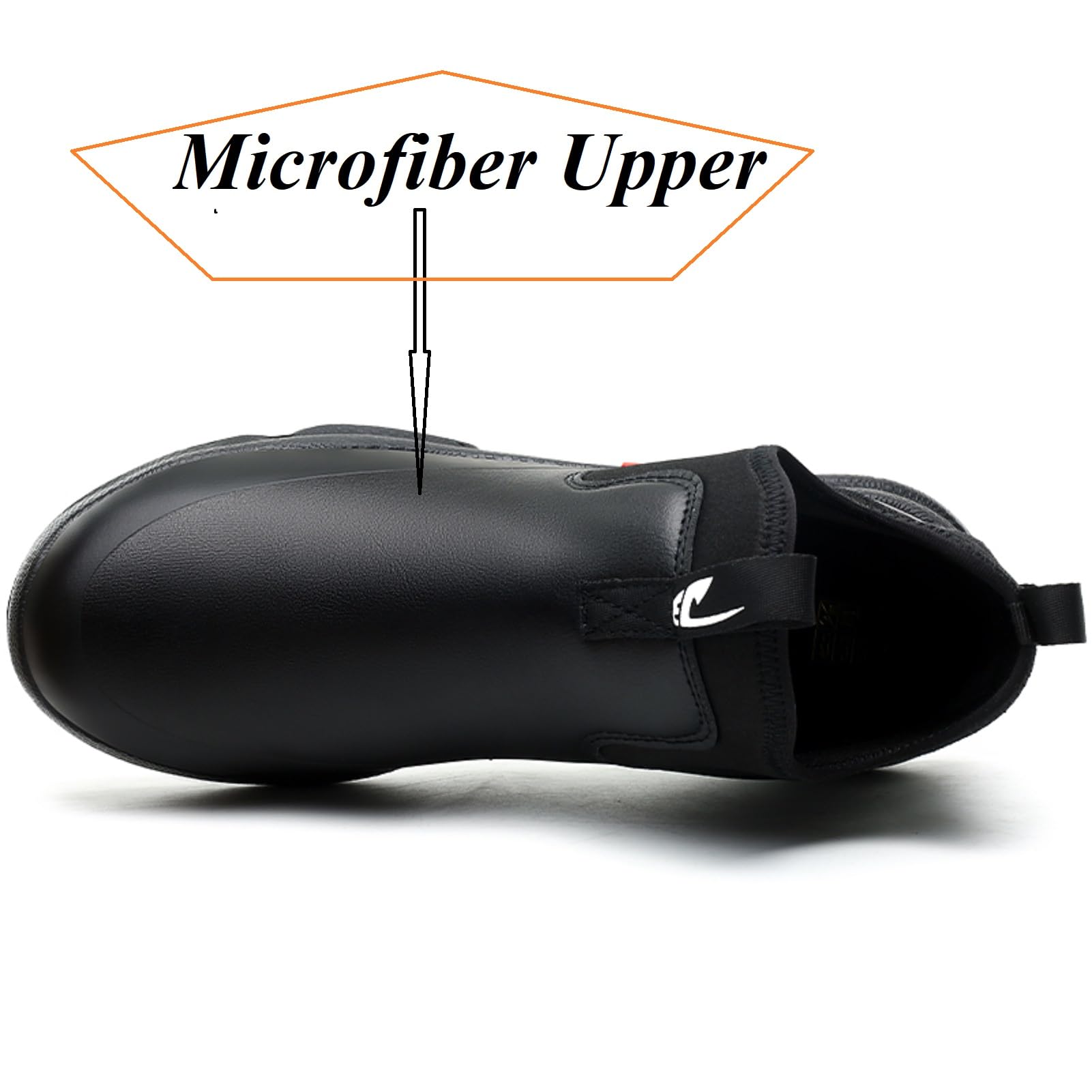 R-Win Zapatos de chef impermeables, ligeros, sin cordones, para cocina, almacén, para mujeres y hombres, antideslizantes, resistentes al aceite