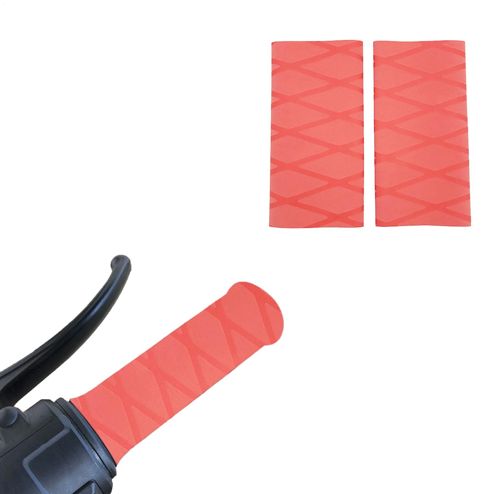 Poigner Moto Moto Cross 125cc Poignu00e9es Guidon Moto Universelles - Caoutchouc Antidu00e9rapant (22-25mm) Prise Usb Moto Poignée Moto 22mm