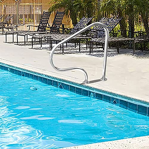 Barandilla para escalera de piscina de acero inoxidable