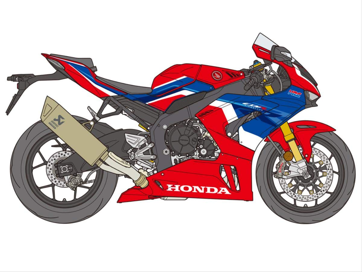 TAMIYA 14138 Honda Véhicule 1:12 CBR 1000-R Fireblade SP Réplique fidèle à l'original, modélisme, kit de construction en plastique, bricolage, loisirs, collage, kit de modélisme, assemblage, non peint