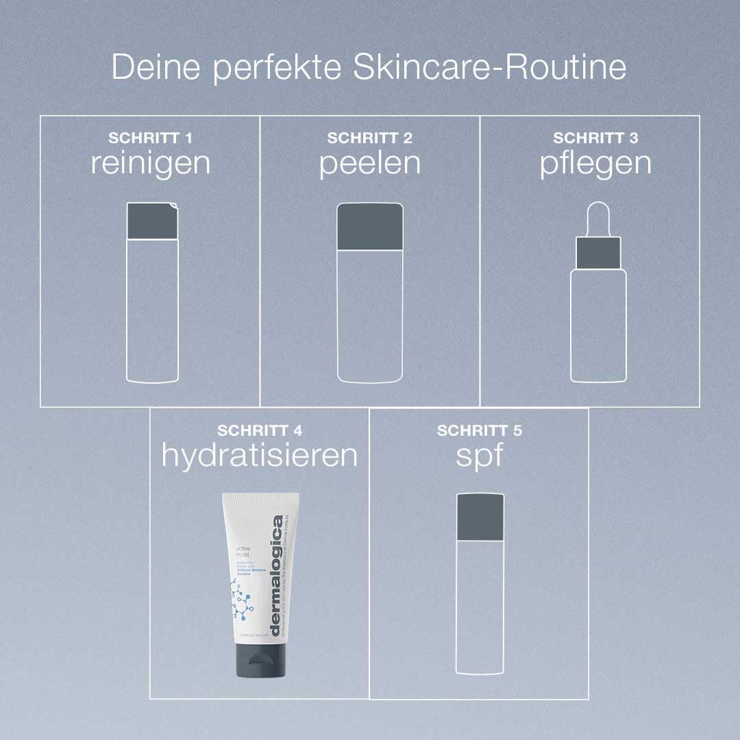 Dermalogica Active Moist Feuchtigkeitspflege für ölige Haut | Ölfreie Feuchtigkeitspflege, die ölige Haut hydratisiert und glättet, ohne sie zu beschweren.