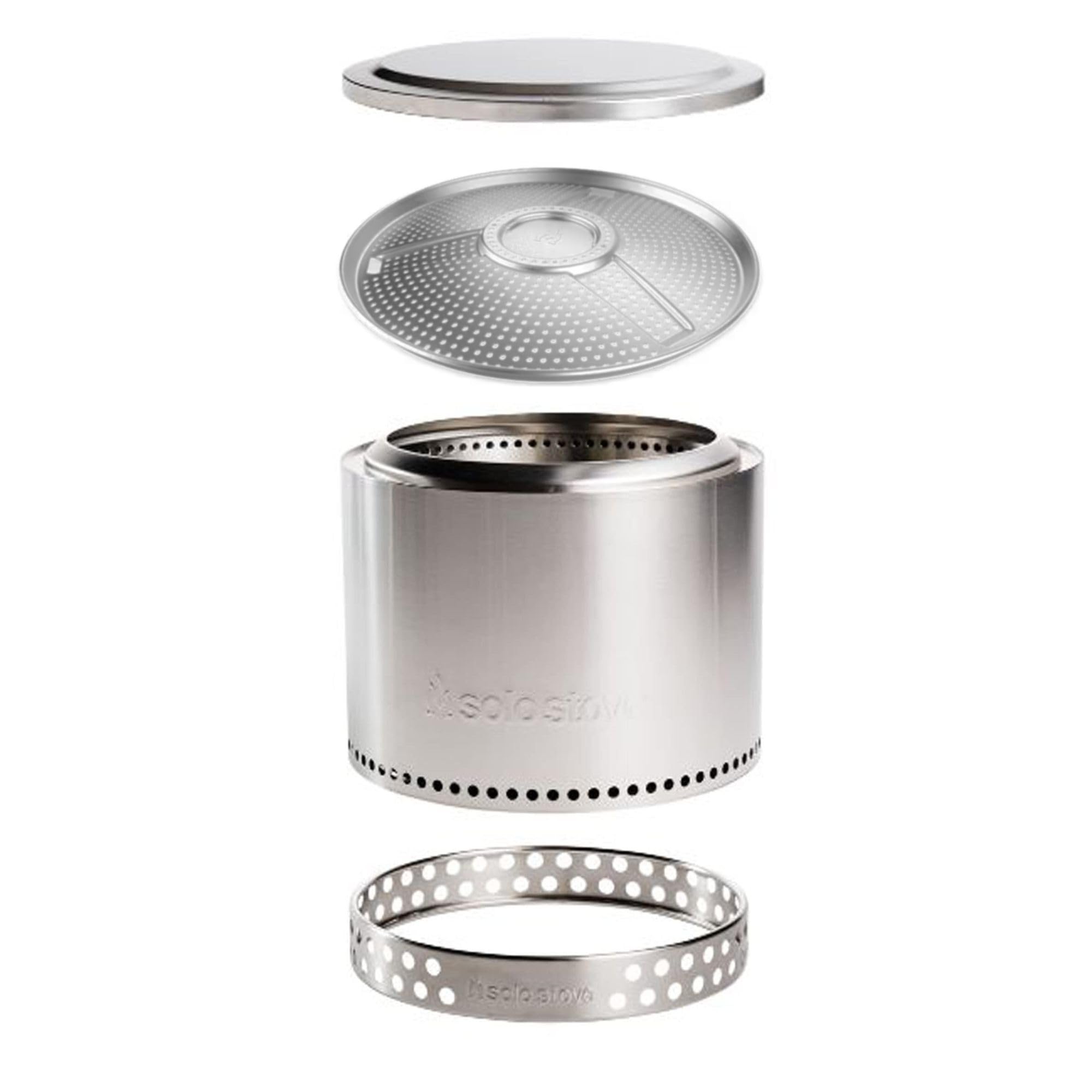 Solo Stove Bonfire Essential with Pellet Adapter Bundle | 19.5" Fire Pit