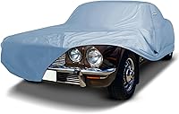 Vista 30 de iCarCover Funda de automóvil personalizada premium para Jaguar 420 1966-1969, resistente, impermeable, para todo tipo de clima, lluvia, nieve