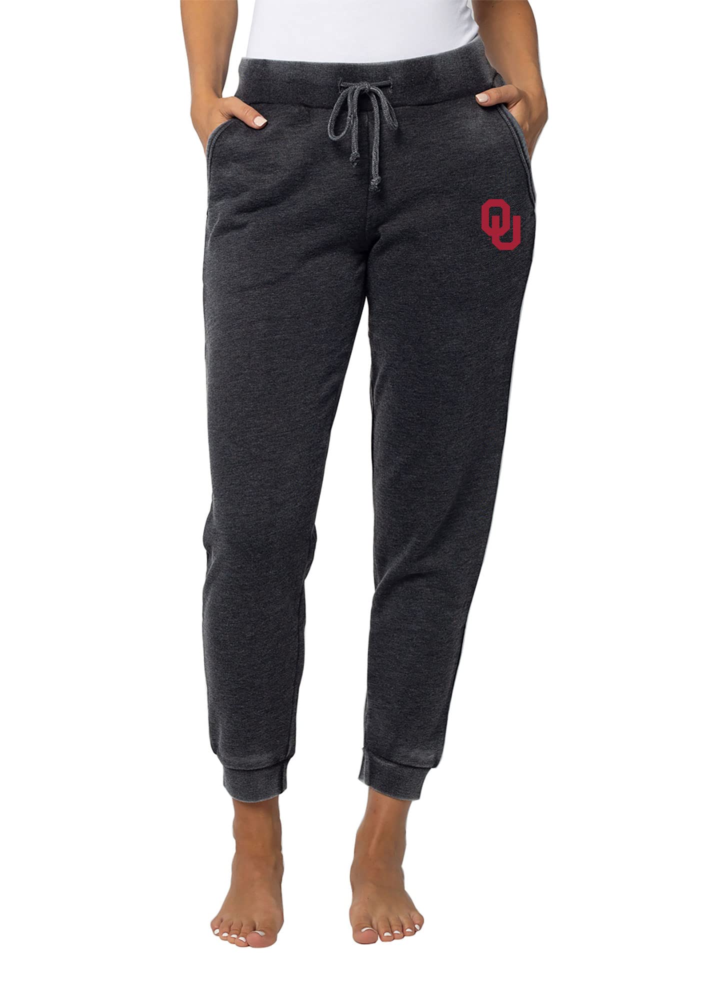 Chicka-d Women's Standard Campus Sweatpants, Charcoal