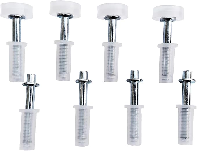Kit de herrajes para puerta plegable doble 8 piezas miniatura 3