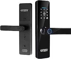 Fechadura Digital Biométrica Inteligente Eletrônica Touch, Biométrica, Senha, Teclado Numérico - Smart Key Pro