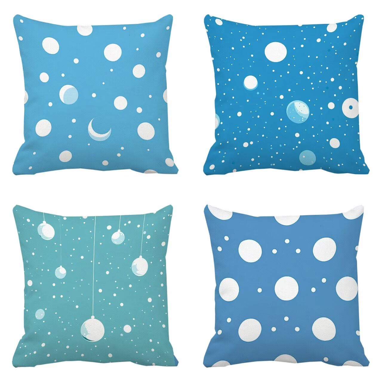 Coussin canapé bleu lune décorez votre salon et salon de jardin