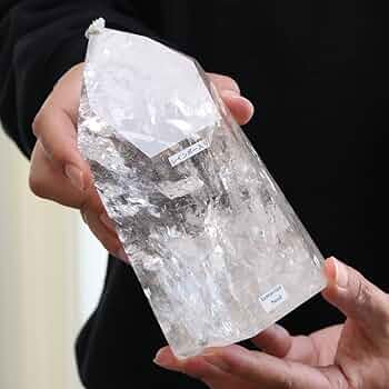 パワーストーン　天然石　ポイント　レインボー入り水晶　569g　No.948 パワーストーン天然石ポイントレインボー入り水晶569gNo.948