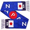 Bufanda de Punto de Fútbol Japón Nippon de Euroscarves 2