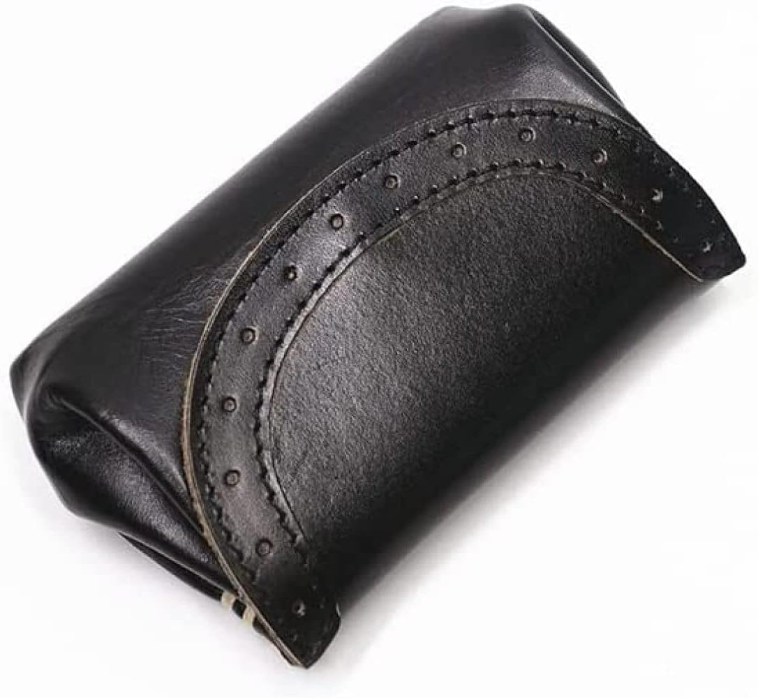 Women's Leather Wallet Vintage Large Capacity Short Card Holder Can Store Multiple Credit Cards Coin Purses