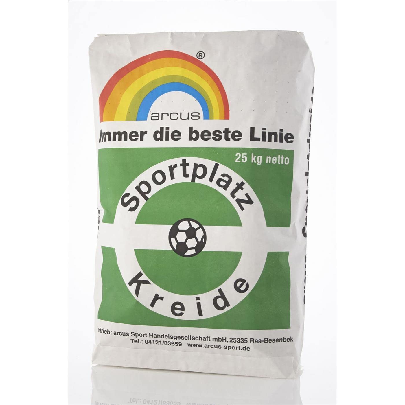 arcus Sportplatzkreide 25 kg/ Sack