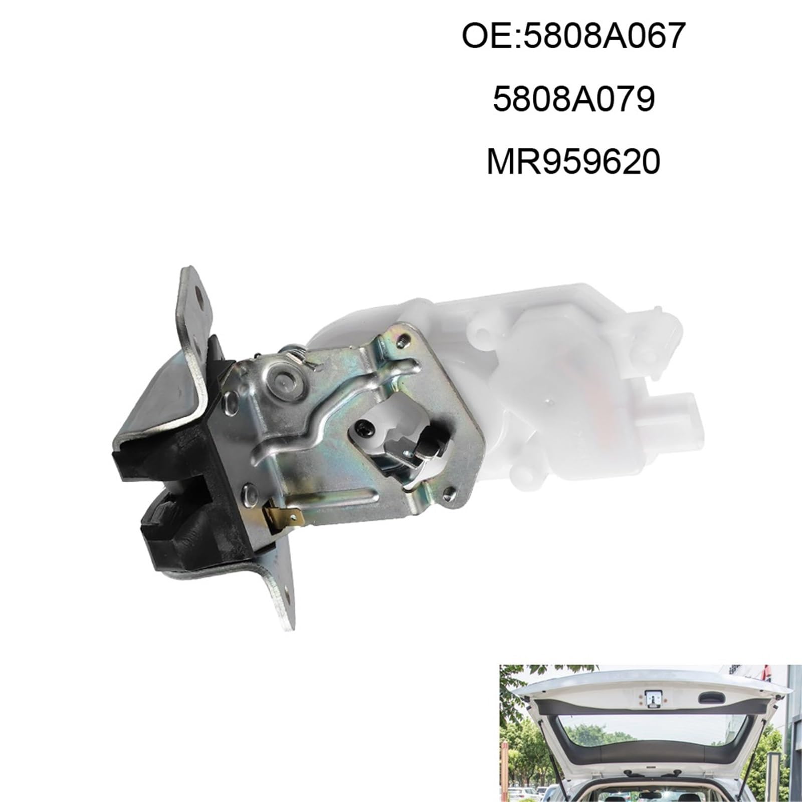 Akcesoria do Bagażnika Pasuje do Mitsubishi Pajero Montero Sport ASX DAZE MR959620 Siłownik zamka bagażnika samochodu
