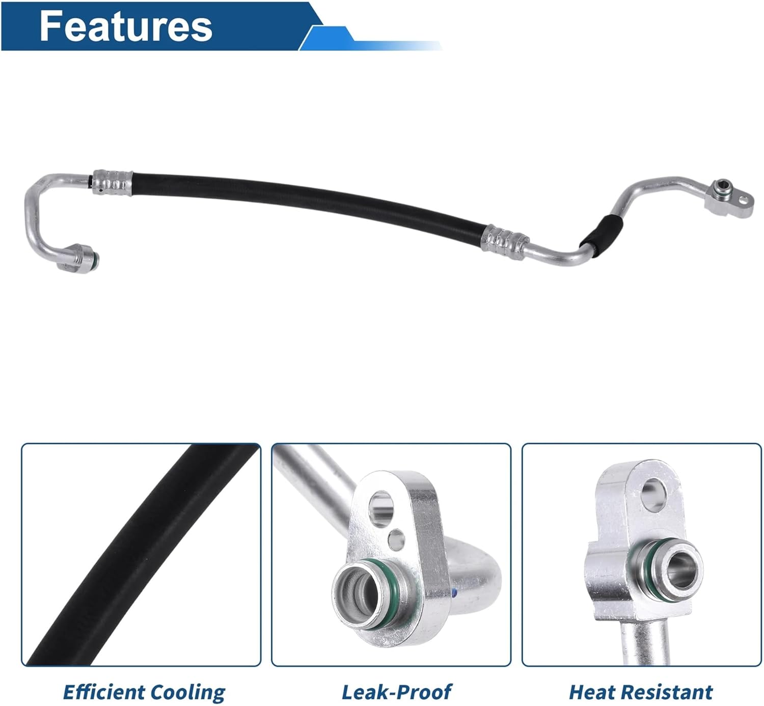 Pressure Hose Car Air Conditioning Pipe Line No.80315SWWG01 Auto A/C Refrigerant Liquid Hose Compatible with CR-V 2007-2011