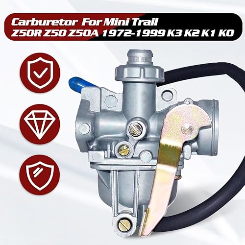 Miniatura 2 de Auto-Moto Z50 - Carburador de repuesto para Mini Trail Z50R Z50 Z50A 1972-1999 K3 K2 K1 K0, reemplazo Z50A Mini Trail