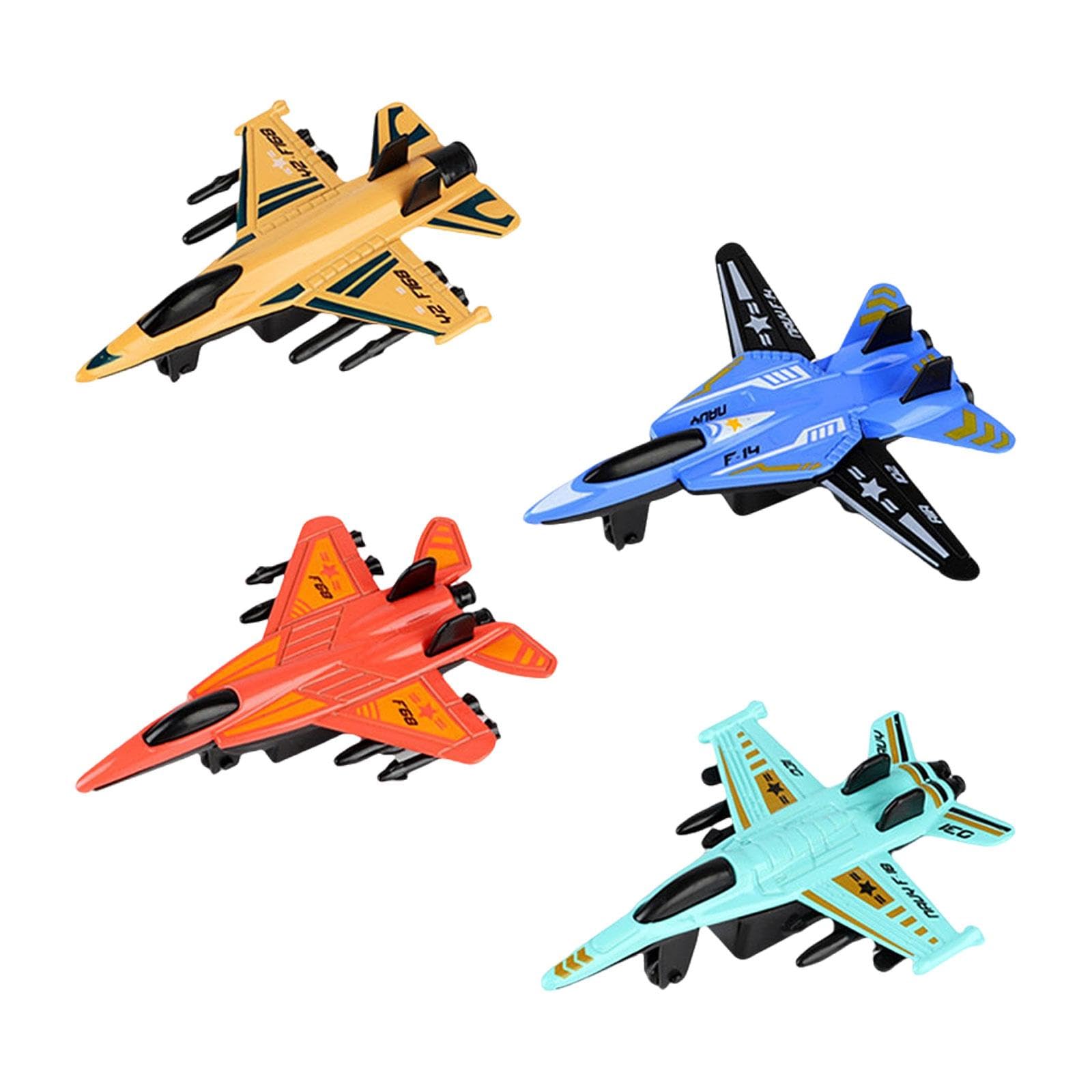 Amazon.co.jp: 4ピース合金金属モデル航空機ダイキャスト飛行機モデル