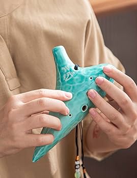 Amazon.com: Awef Jingle Stream 12 Hole Ocarina Alto C Ocarina with