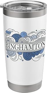 Binghamton New York - Binghamton NY Classic Stainless Steel Insulated Tumbler