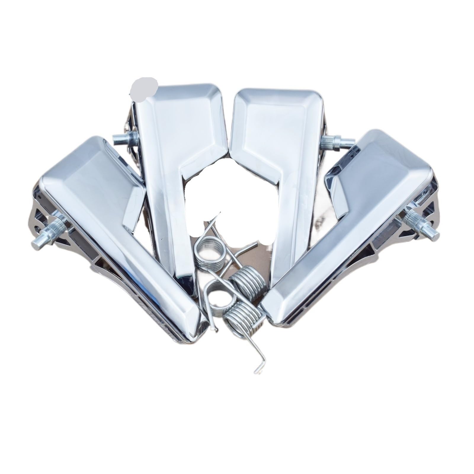 TRASH BIN Interior Inside Door Handle Inside Door Handle Front Rear Left Driver Or Right Passenger for Ford for Edge for Lincoln MKX 2007-2011(4 Pcs Left Right Kit)