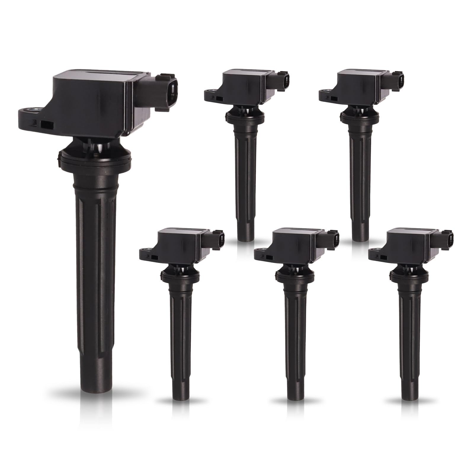 ENA Set of 6 Ignition Coil Pack Compatible with Suzuki 2006 2007 2008 Grand Vitara 06 07 08 V6 2.7L Replacement for 3340065J00 UF562 602592764140