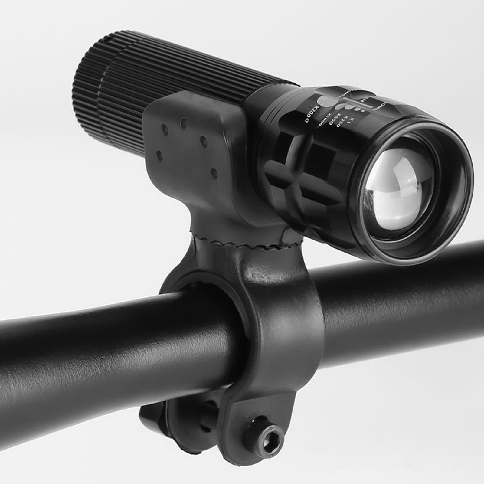 Shurhome 6pcs Cycling Light Brackets Waterproofed Light Weight Bike Light Mount for Outdoor Activity