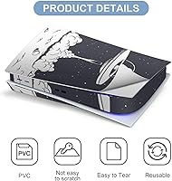 Vista 3 de Alien in Space 5 Skin Controller Accessories Cover Skins Anime Vinyl Cover Sticker Full Set for 5 Disc Edition