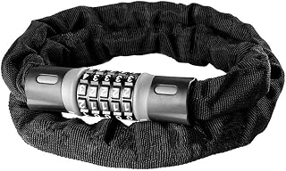 Bicycle Bassword Lock Chain Lock/Password Lock/Portable Electric Car Anti-Theft Chain Lock/Brate-Rich 1.2M Black 5-Digit Password-0.9M