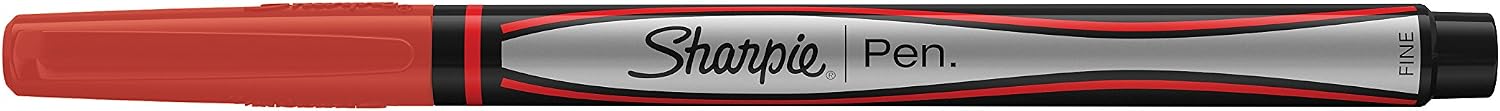 SHARPIE Pens, Fine Point (0.8mm), Assorted Colors, 3 Count