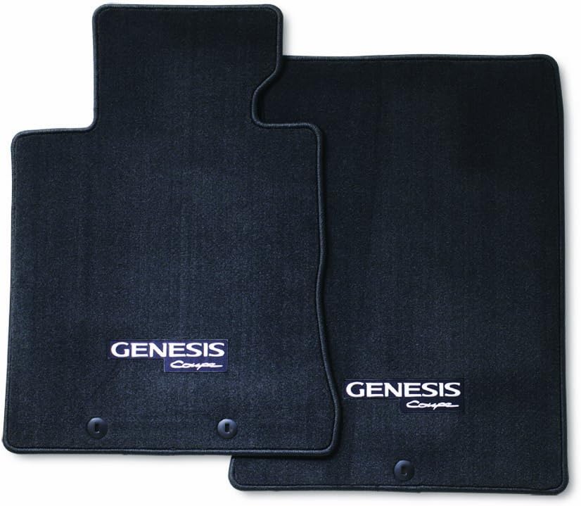 Genuine Hyundai Accessories 2M014-ADU10-9P Custom Fit Carpeted Floor Mat - (Black)