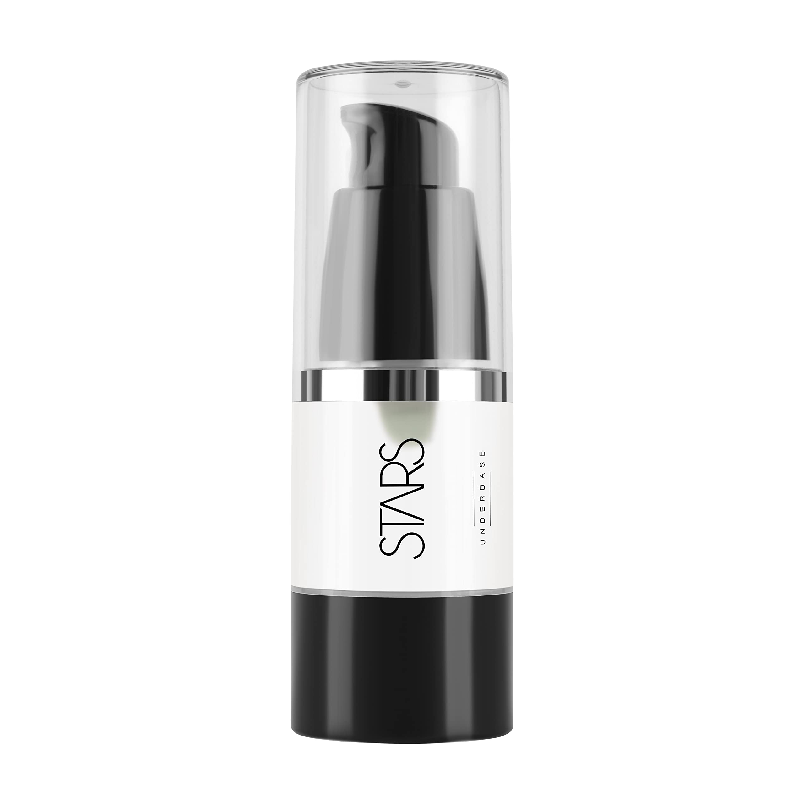 Stars Cosmetics Underbase Liquid Primer for Face | Lightweight Transparent Non-Greasy Formula | Smooth Base for Makeup | Moisturizes Pores | Radiant Glow Finish | All Skin Types (15ml)