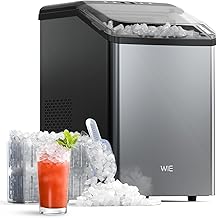 Countertop Nugget (Pebble) Ice Maker — 40 lb/day, Portable & Quiet, Self-Cleaning