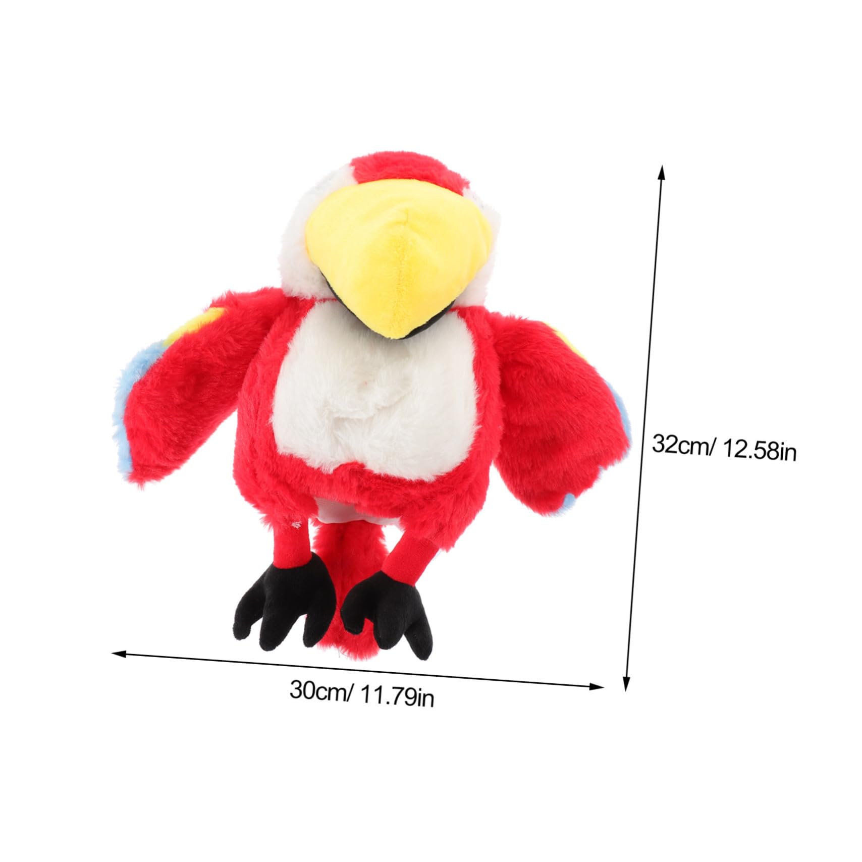 Marionetas De Mano De Pájaro para Contar Cuentos Juguete Interactivo De Educación Temprana Marionetas De Mano De Peluche para Actividades Familiares y Creativos