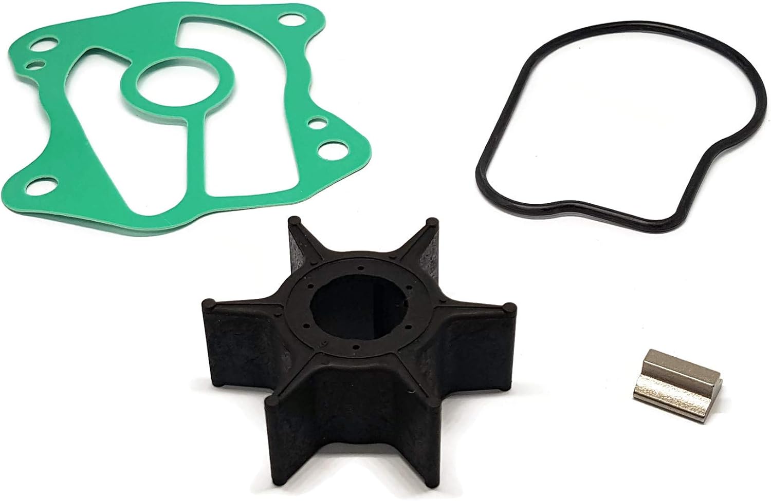 Boat Motor 06192-ZW3-000 Water Pump Impeller Service Kit compatible with Honda Outboard 06192-ZV5-003 Sierra 18-3282