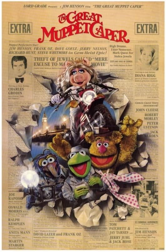 Póster de película The Great Muppet Caper (27 x 40)