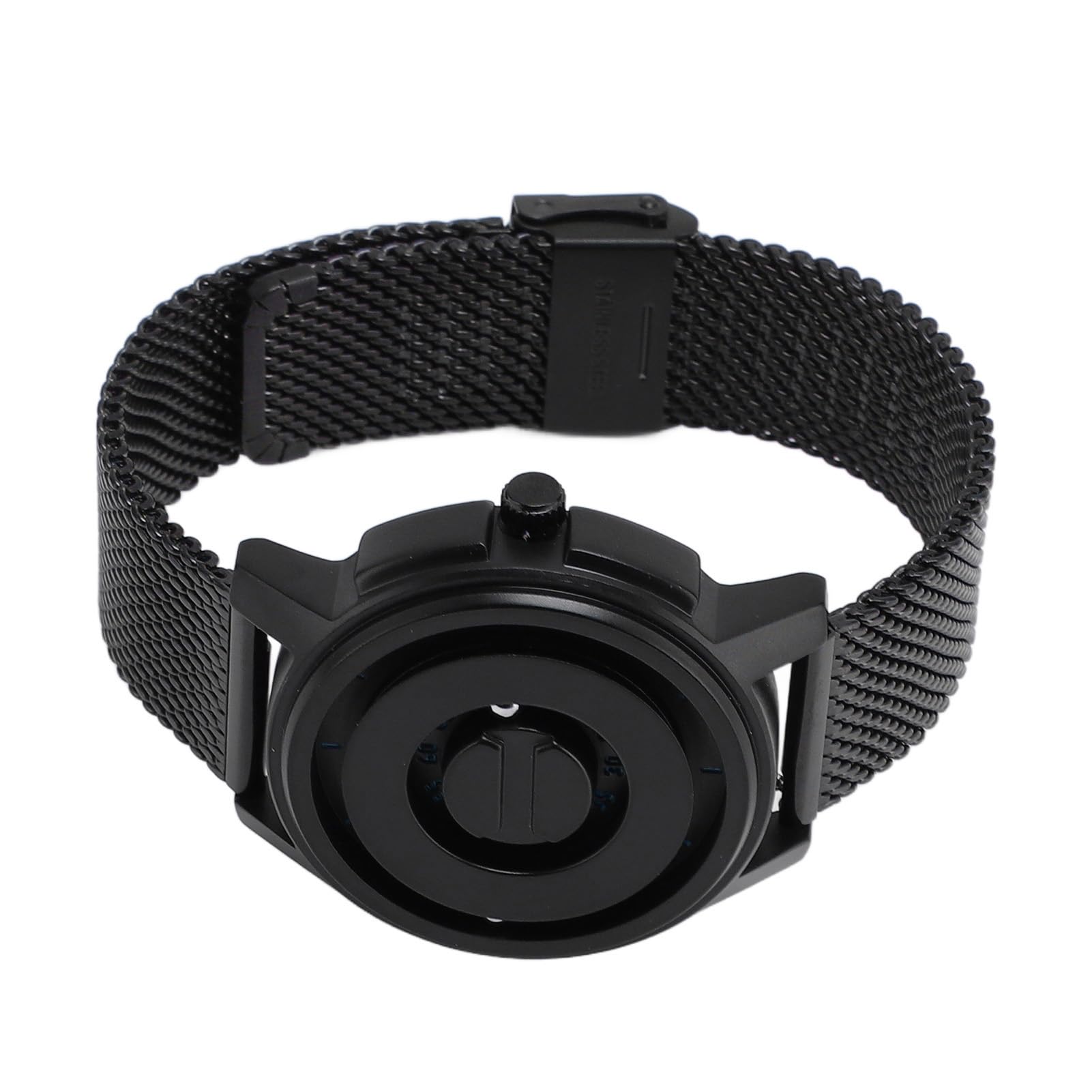 Jiawu Orologio con Perline Magnetiche, Orologio Galleggiante Magnetico con Puntatore Unico Batteria a Bottone da 40 MAh Impermeabile Fino a 30 Metri per l'uso Quotidiano