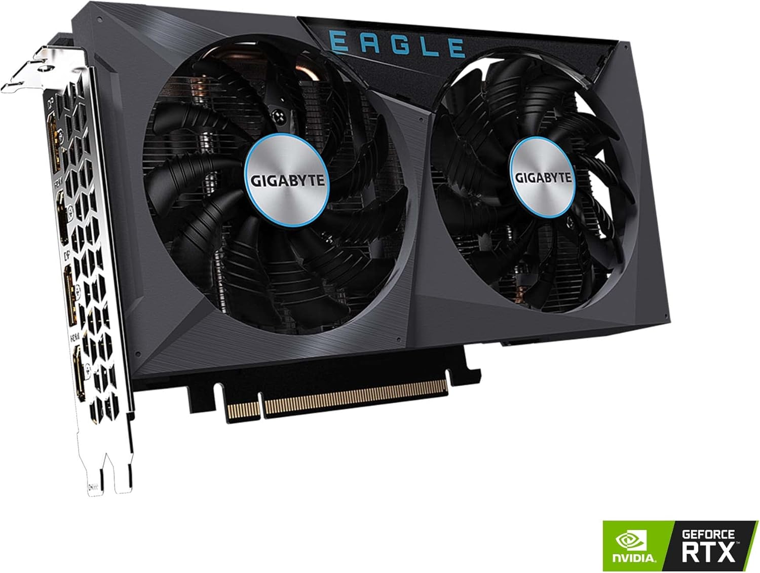 GIGABYTE GeForce RTX 3050 Eagle OC 8G Graphics Card, 2X WINDFORCE Fans, 8GB 128-bit GDDR6, GV-N3050EAGLE OC-8GD Video Card (Renewed)