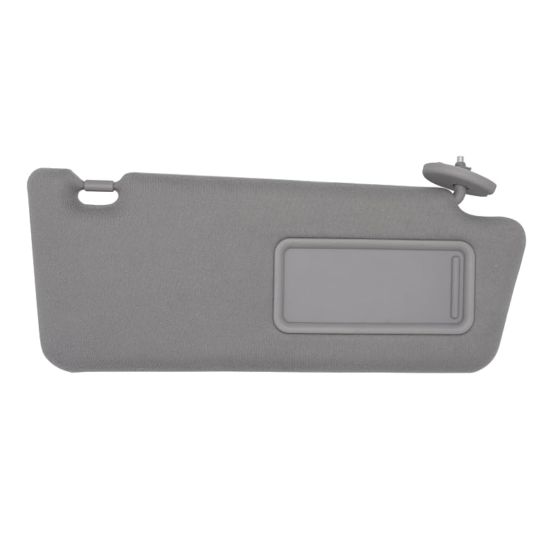 Para-sol direito do passageiro para Toyota Tacoma 2005 a 2015 NHILES cinza sem luz