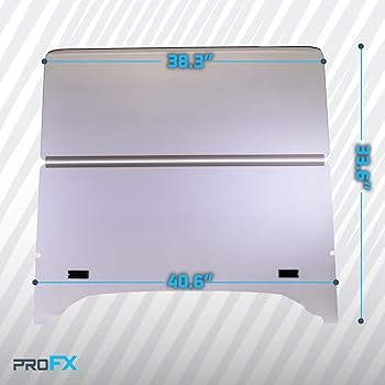 Amazon.com: ProFX Golf Cart Windshield Compatible with EZGO