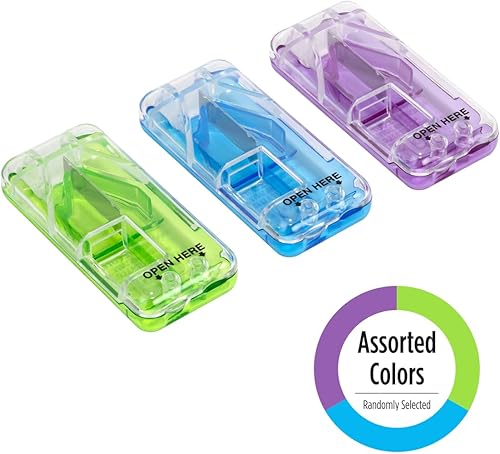 Miniatura 3 de Ezy Dose - Cortador de pastillas con bloqueo 67755 Cortador de píldoras con dispensador Varía 1