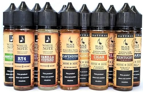 BLACK NOTEEWHITE NOTE 60mL ubNm[g zCgm[g ^oRnt[o[ xCv Lbh dq^oR vapeyjR`0 ^[0z [N-64] (2.BURLEY TOBACCO)