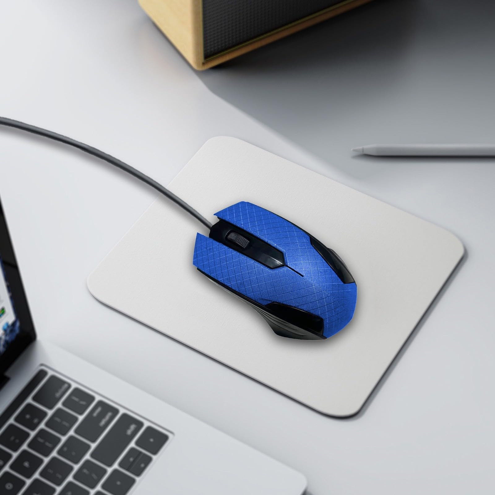 Optical Portable Computer Mouse for Laptop 1200dpi 3 Button Wired Mouse | for Laptop Pc Mouses Computer Mice Work from Home Office Cool Stuff Computer Accessories forfor Men Women