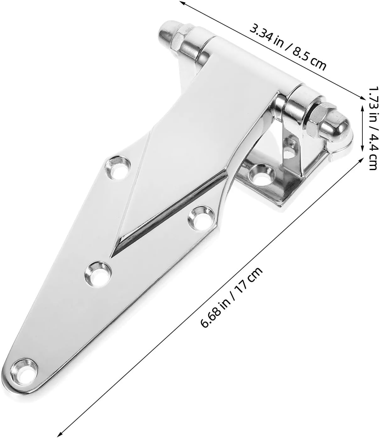 Zinc Alloy Freezer Supply Refrigeration Part Door Hinge Compact Adjustable for Industrial Oven