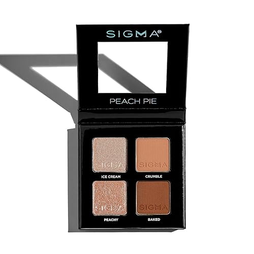 Miniatura 9 de Paleta de sombras de ojos Quad de Sigma Beauty – Sombra de ojos para maquillaje Quad con una fórmula mantecosa y suave y tonos acumulables