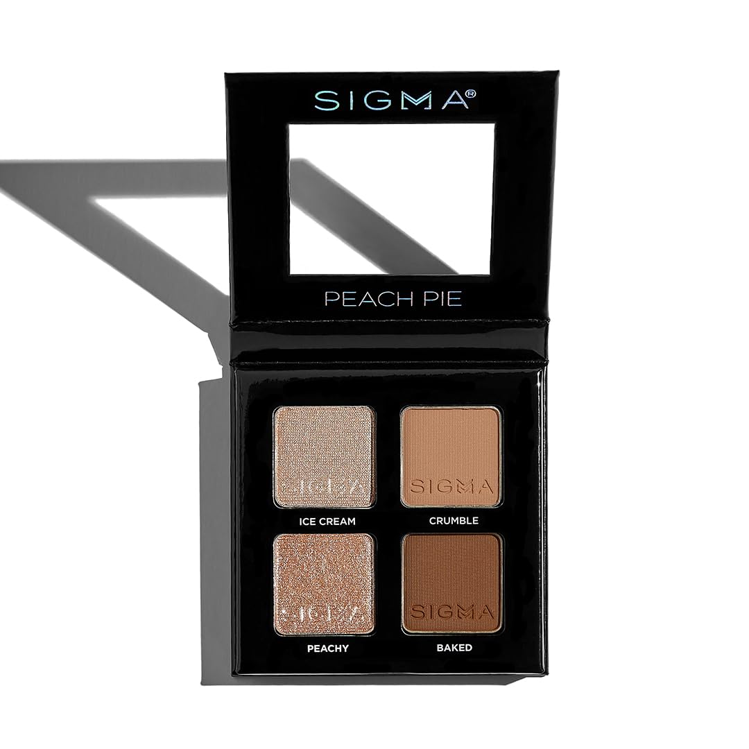 Eyeshadow Quad - Peach Pie by SIGMA for Women - 0,​14 oz Eye Shadow