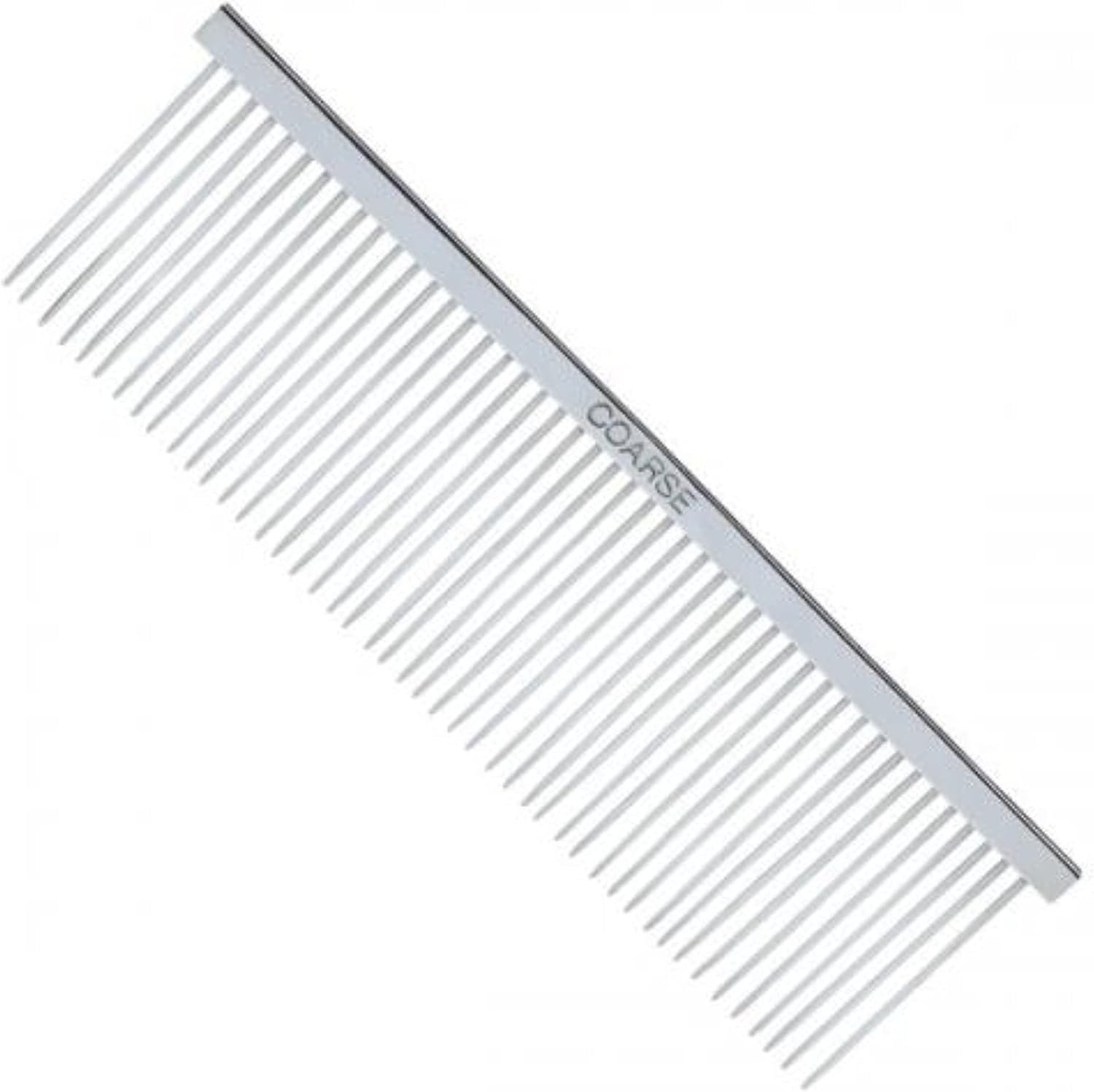 Master Grooming Tools 7-1/2-Inch Greyhound Pet Grooming Comb, Coarse